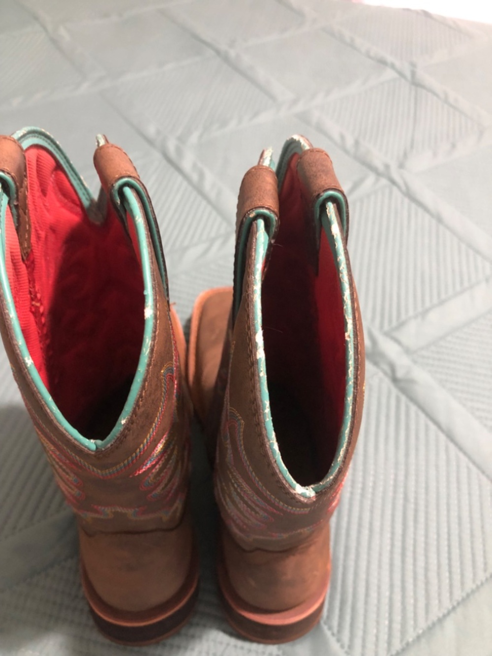 Ariat Square Toe Women’s Cowboy Boots used - Picture 5 of 8